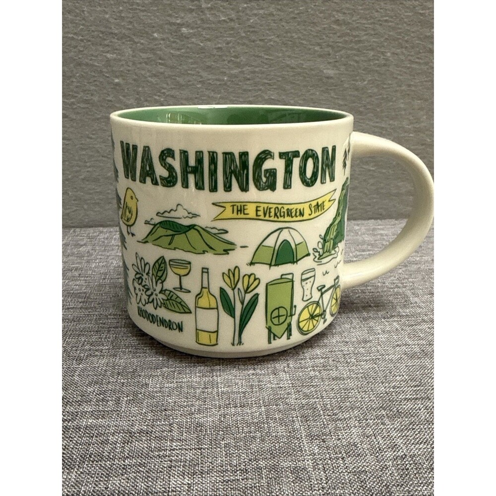 Starbucks “Been There Series” Washington State Mug 14 Oz 2022